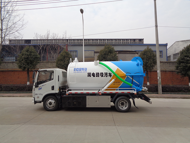 XZL5125GXWBEV型純電動吸污車