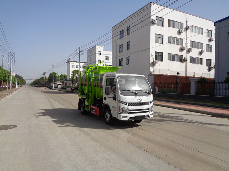 XZL5040ZZZBEV型純電動(dòng)自裝卸式垃圾車